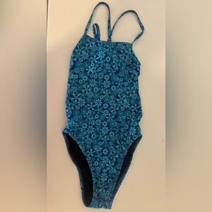 Dayno - blue flower pattern (26)